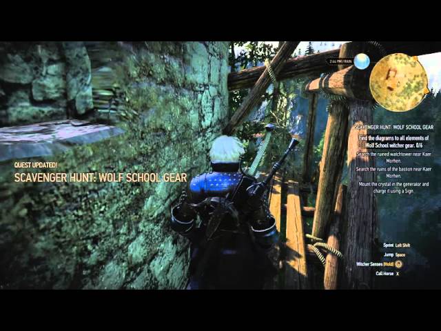 The Witcher 3 Scavenger Hunt: Wolf School gear : find the missing