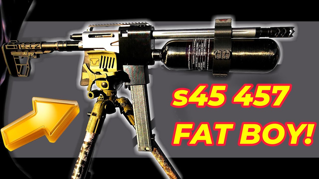 Testing The Bin Tac s45 457 CARBON FATBOY! The Semi Auto AIR