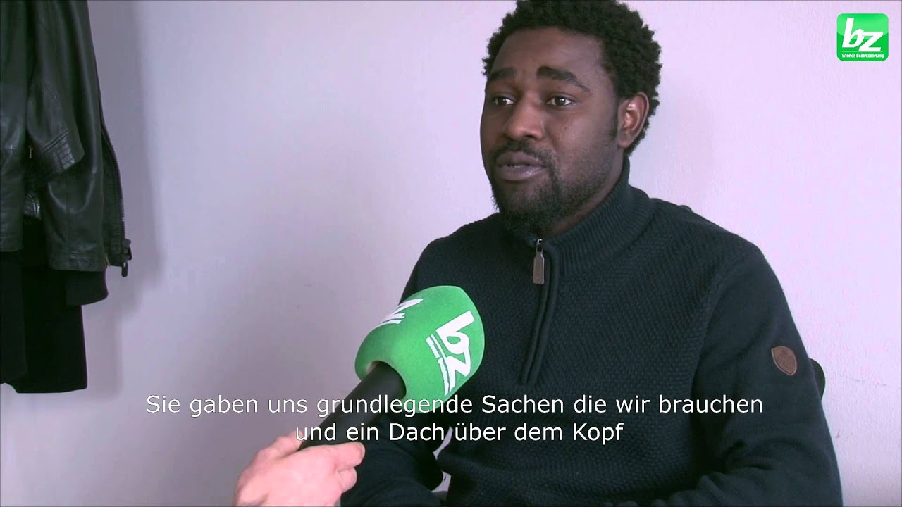 bz-Lokalaugenschein im Asylwerberheim Polgarstraße 35