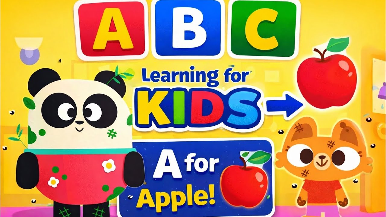 Kids Learning Video 🎓 | ABCD + Numbers + Colors + Shapes | Lingo Kids Long Video