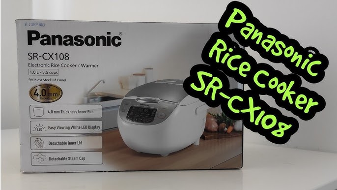 Multifunction Rice Cookers SR-CN108WST - Panasonic Australia