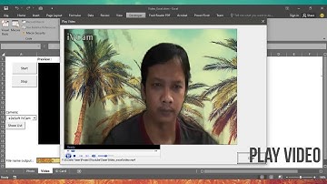 Microsoft Excel: Capture photo and record video