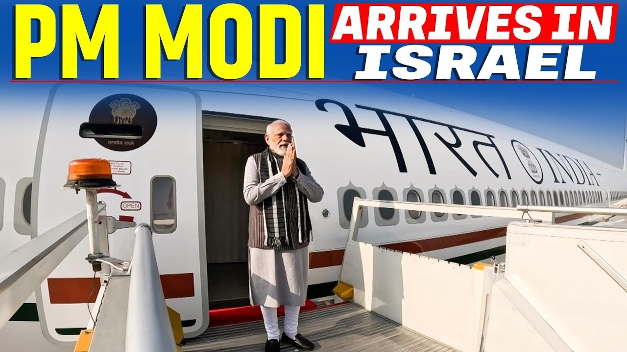 Live | Israeli PM Netanyahu welcomes India's Narendra Modi at a ceremony at Ben Gurion Airport