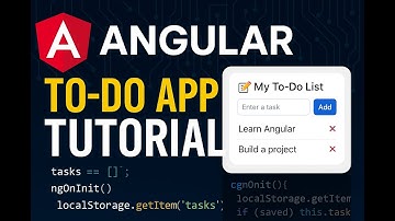 Build a To-Do List App in Angular 🔥 | Learn Components, Data Binding & Local Storage