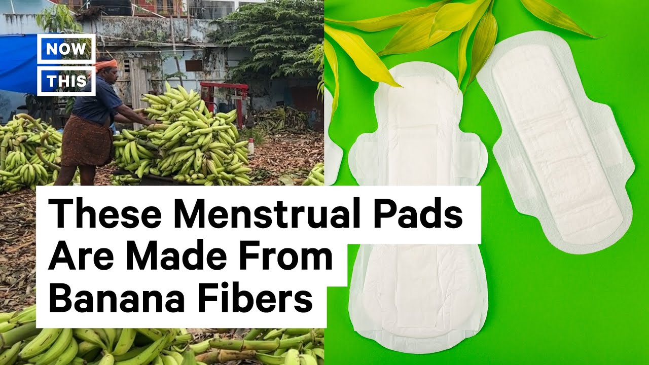 Banana Fiber Biodegradable XL Sanitary Pads - 8 Pads