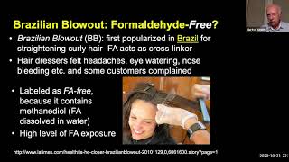 Formaldehyde by Martyn Smith, Professor of Toxicology, U.C. Berkeley
