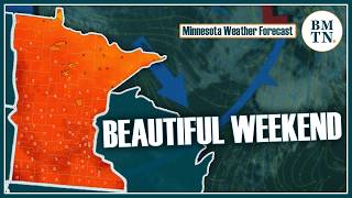 A beautiful weekend ahead with only spotty rain chances