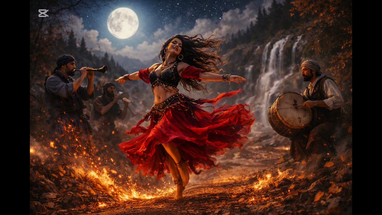 ღამის ცეკვა.ახალი ქართული AIსიმღერა