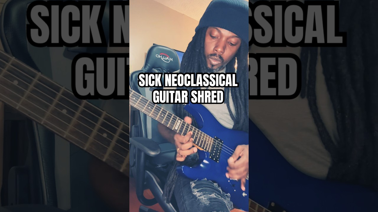 Unleashing the Shredder Within: EPIC Neoclassical Metal Guitar Solo Madness 