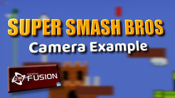 Super Smash Bros Camera Example - Clickteam Fusion 2.5