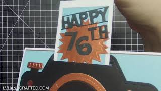 Camera Pull Tab Interactive Card Using Lawn Fawn Magic Iris Camera