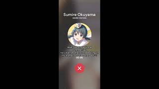 [Okuyama Sumire] Little Lover Text &amp; Call History