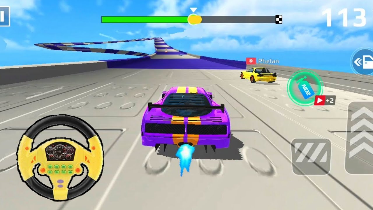 Impossible Crazy Cars Mega Ramp Car Stunts Drive Racing Simulator Games Android Gameplay P115