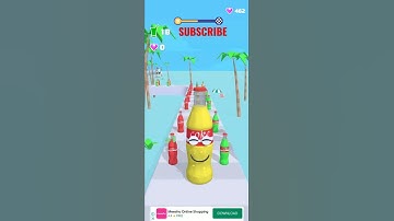 Juice Run Games Pro All Levels Walkthrough Gameplay iOS, Android Update New Levels A1COKE #short