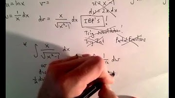 What Integration Technique Do I Use ? Example 2