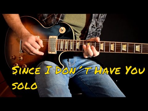 Guns N Roses - Since I Don't Have You Solo Cover