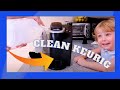 Descale Keurig Coffee Maker- Clean a Keurig with Vinegar!  - FIX SLOW BREW ☕