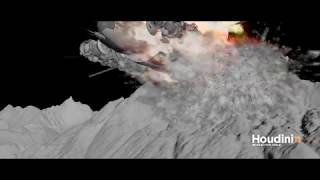 Houdini Space Ship Crash