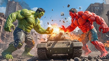 HULK vs RED HULK EPIC BATTLE! However, SHE-HULK Unexpected SAVE Changes Everything!