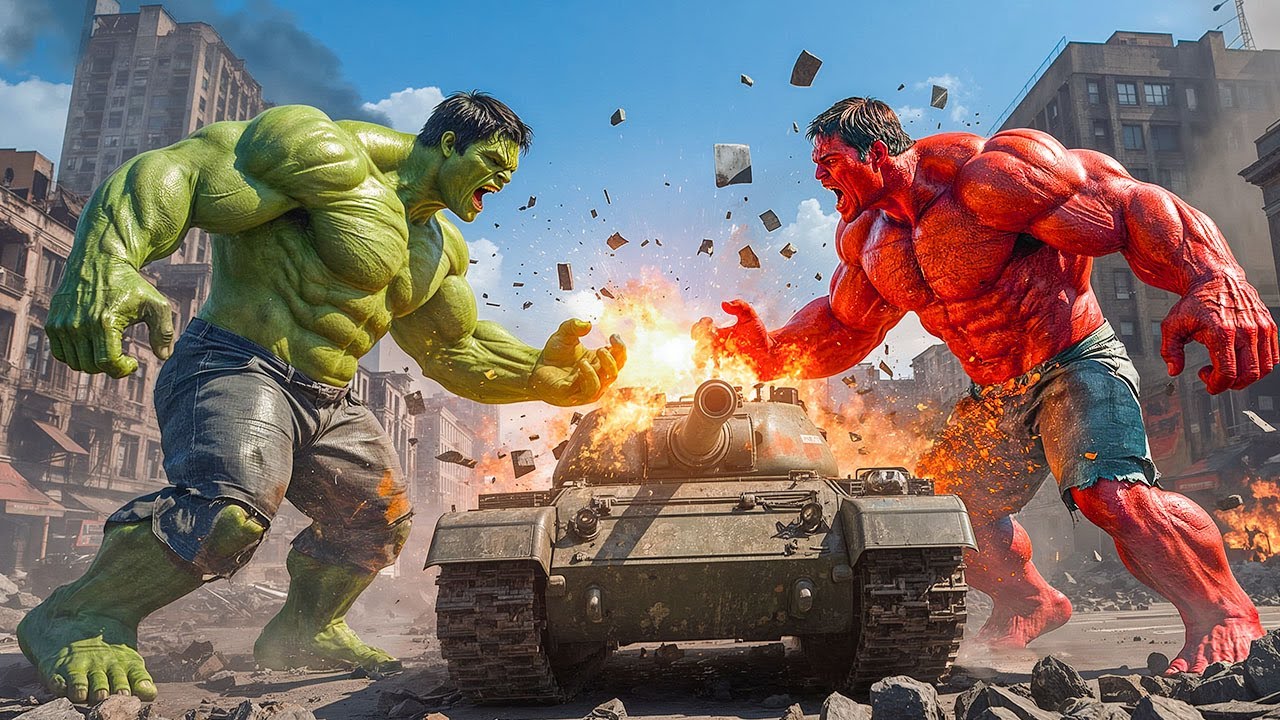 HULK vs RED HULK EPIC BATTLE! However, SHE-HULK Unexpected SAVE Changes Everything!
