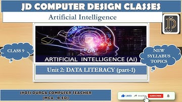 UNIT-2 DATA LITERACY (part-1) | CLASS-9 | ARTIFICIAL INTELLIGENCE(417)
