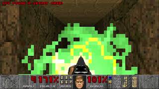 Doom II - Map10: Refueling Base - Pistol Start (UV, 100% Kills/Secrets)