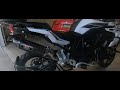 Benelli TRK502X  Yoshimura Knock-Off Exhaust Sound