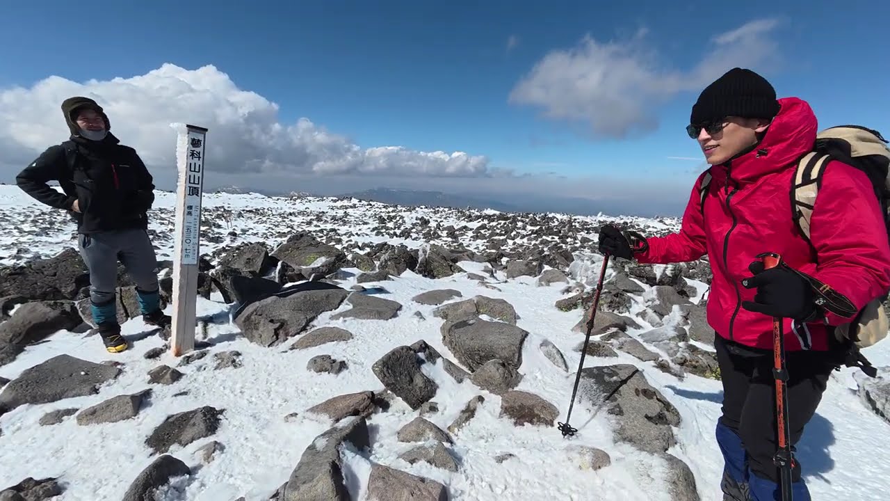 雪山ハイキング　ツアー　蓼科山　202602