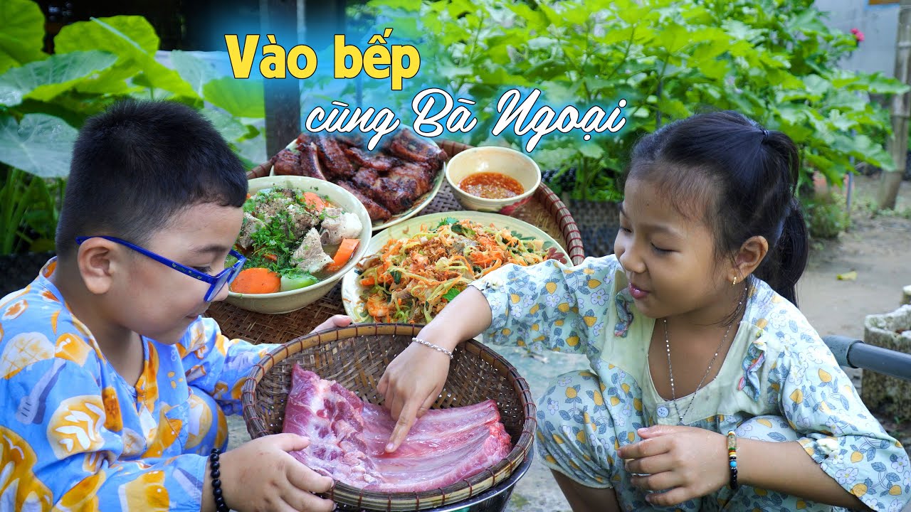 Cô Ba Miền Tây ✅ Gỏi bí đao khô cá sặc và sườn non hầm bí đao