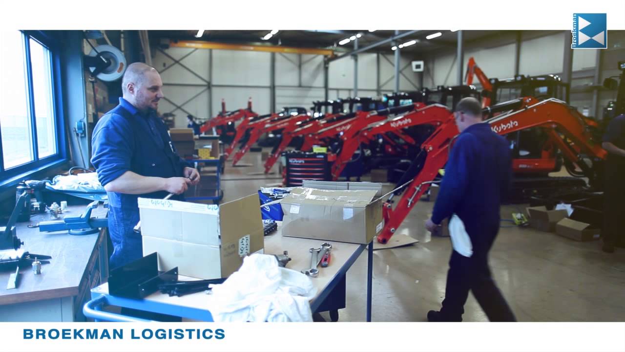 Broekman Logistics Born Automotive warehouse Value added services YouTube