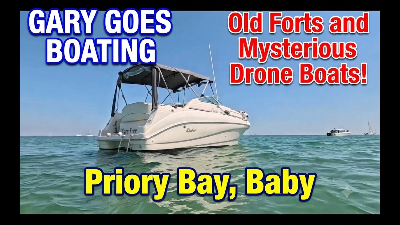 Priory Bay, Baby! | Boating on The Solent from the River Hamble | Gary Goes Boating.
