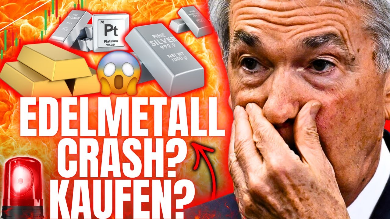 🛑Silber & Gold: WOW! Der ERWARTETE CRASH? Jetzt kaufen?