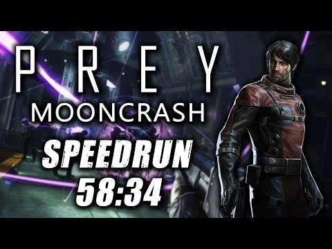 Prey: Mooncrash (DLC) Speedrun - 58:34 [World Record]