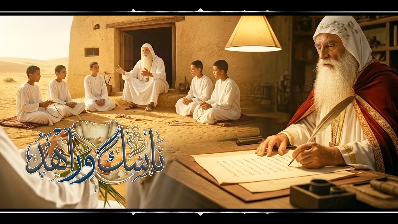 AI Creations | ترنيمة : ناسك وزاهد (ابو الرهبان) - كورال قيثارة السماء [FHD]