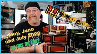 Retro Game Treasure Unboxing #24 - May, June & July 2023
