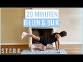 20 minuten billen  buik workout  sterk met wout