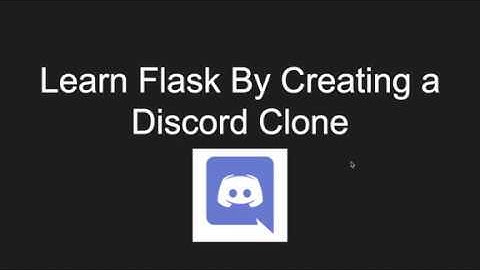 Flask Tutorial #16: Discord Clone - Intro (PART 0/TEASER)