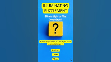 Shine a Light on This Conundrum! #quiz