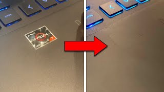 removing a product sticker without any residue