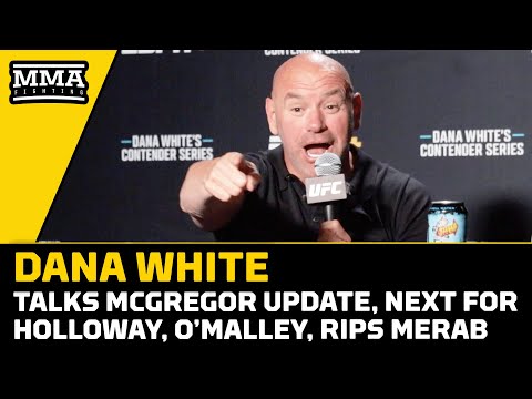 Dana White Rips Merab Dvalishvili, Talks Conor McGregor, Next For Max Holloway, Sean O'Malley