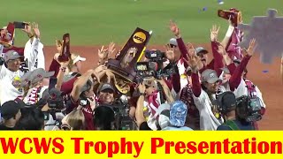 2024 NCAA Softball World Series Trophy Presentation