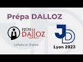 Le crfpa de a  z  prpa dalloz