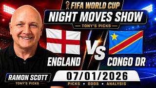 England vs. Congo DR FIFA World Cup Soccer Betting Odds & Picks, 7/1/26 | Night Moves Show
