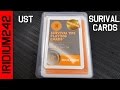 Ultimate Survival Shelter Building Cards | Guida Pocket Fotografica Per Sopravvivenza