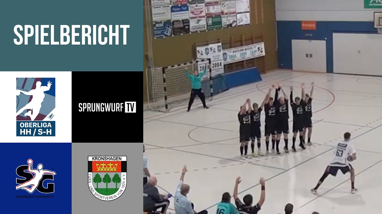 [SPIELBERICHT] SG Flensburg-Handewitt 2 vs. TSV Kronshagen | SPRUNGWURF.TV