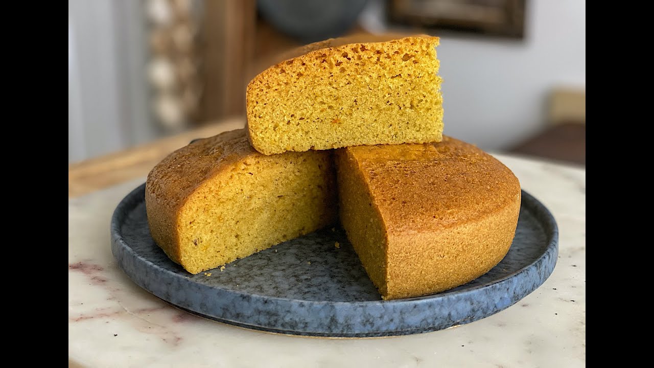 BIZCOCHO SIN HORNO Y SIN LEVADURA DE NARANJA