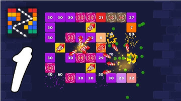 Brick Breaker - Shoot & Blast Gameplay Walkthrough #1 (Android, IOS)