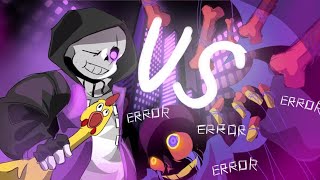 Cooperative animation【UnderVerse】:Epic!sans vs Error sans