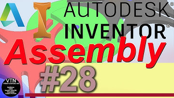 AutoDesk INVENTOR Assembly 28 ( Using Blocks )