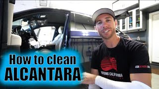 How To Clean Alcantara